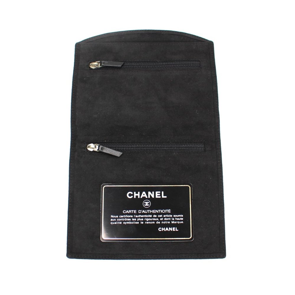 CHANEL Copper Python Snakeskin Jewelry Travel Tote Removable Pouch RARE NEW - Picture 11 of 12